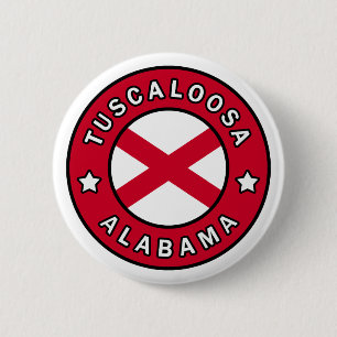 Tuscaloosa Alabama 6 Cm Round Badge
