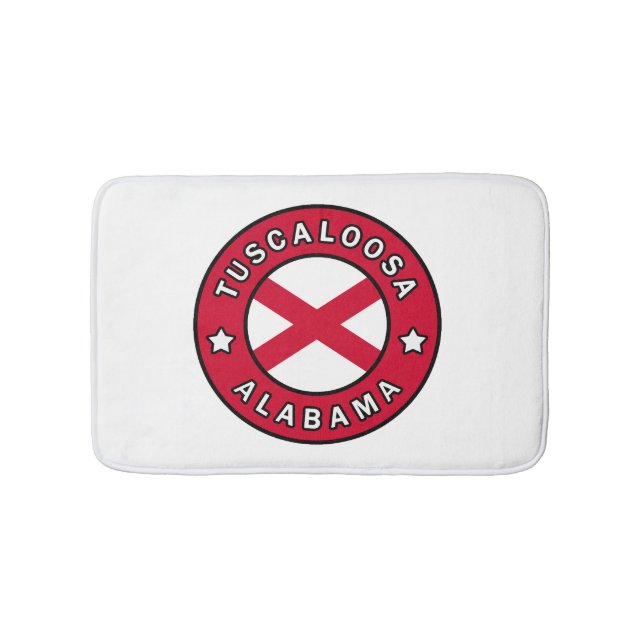 Tuscaloosa Alabama Bath Mat (Front)