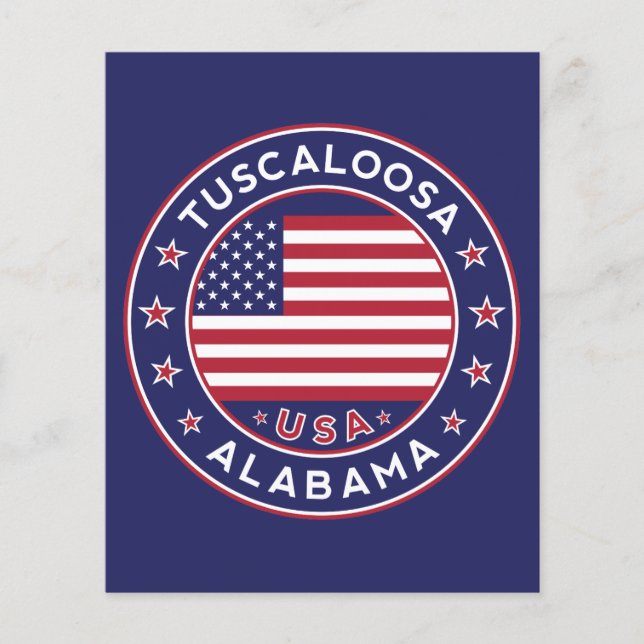 Tuscaloosa, Alabama Flyer (Front)