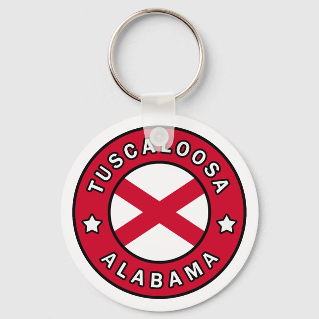 Tuscaloosa Alabama Key Ring (Front)