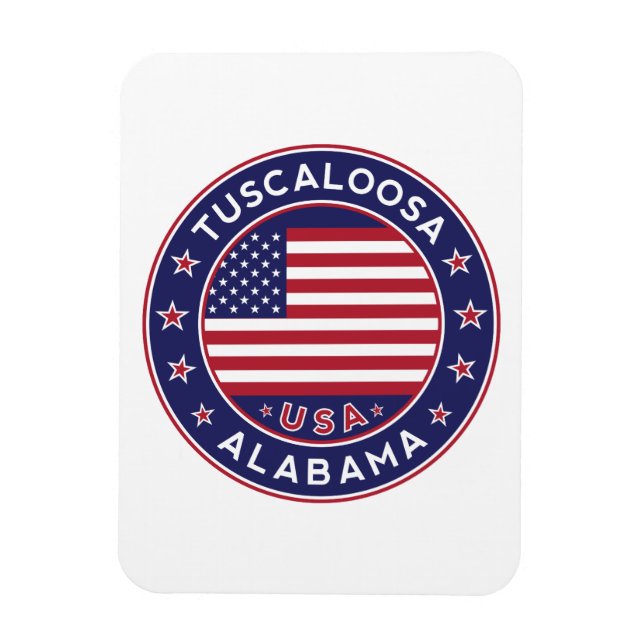 Tuscaloosa, Alabama Magnet (Vertical)