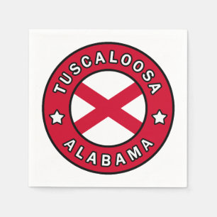 Tuscaloosa Alabama Napkin