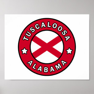 Tuscaloosa Alabama Poster