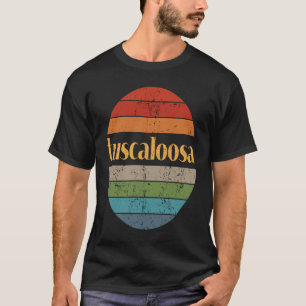 Tuscaloosa Alabama  Quality Sunset 3 Distressed T-Shirt