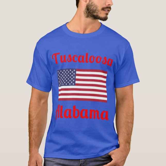Tuscaloosa Alabama Stylish Prints T-Shirt (Front)