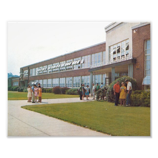 Tuscaloosa High School Photo Print (Front)