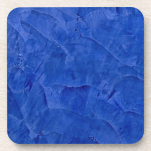 Tuscan Blue Faux Finish Coaster