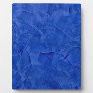 Tuscan Blue Faux Finish Plaque