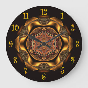 Tuscan Colours ~ Beautiful Exotic & Mysterious ~  Large Clock