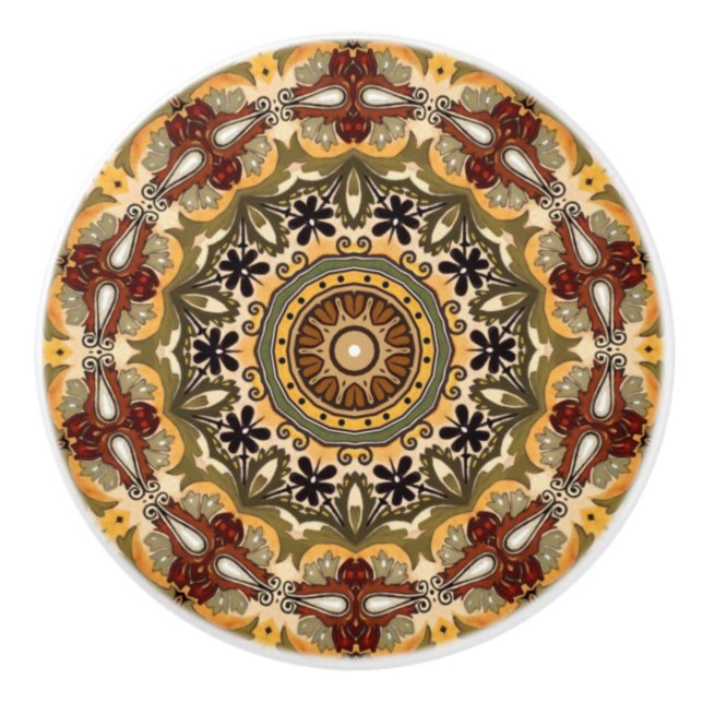 Tuscan Colours ~ Kitchen Cabinet Knobs & Pulls ~ (Front)