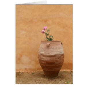 Tuscan Flower Pot Card