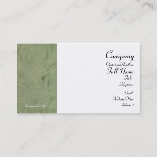 Tuscan Green Business Cards