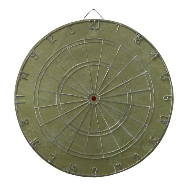 Tuscan Green Faux Finish Dartboard (Front)