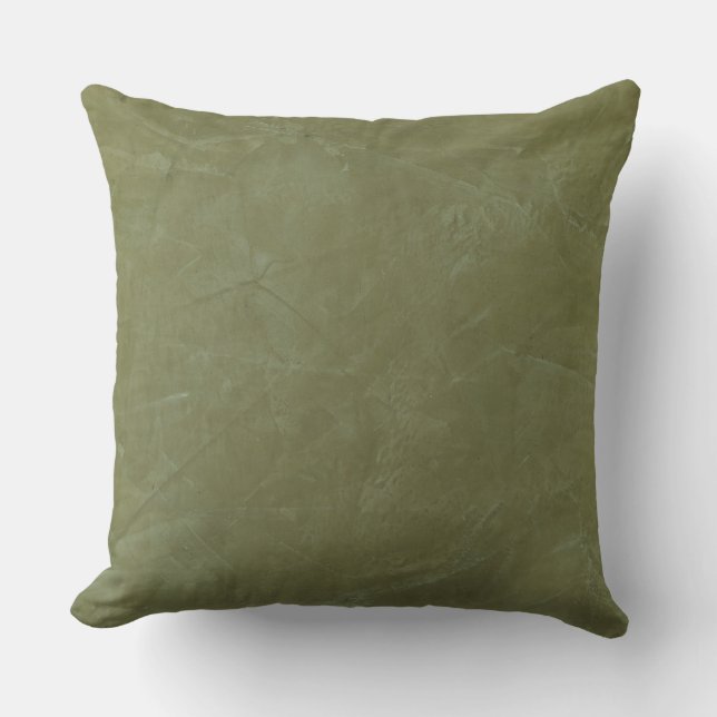 Tuscan Green Throw Pillows (Front)