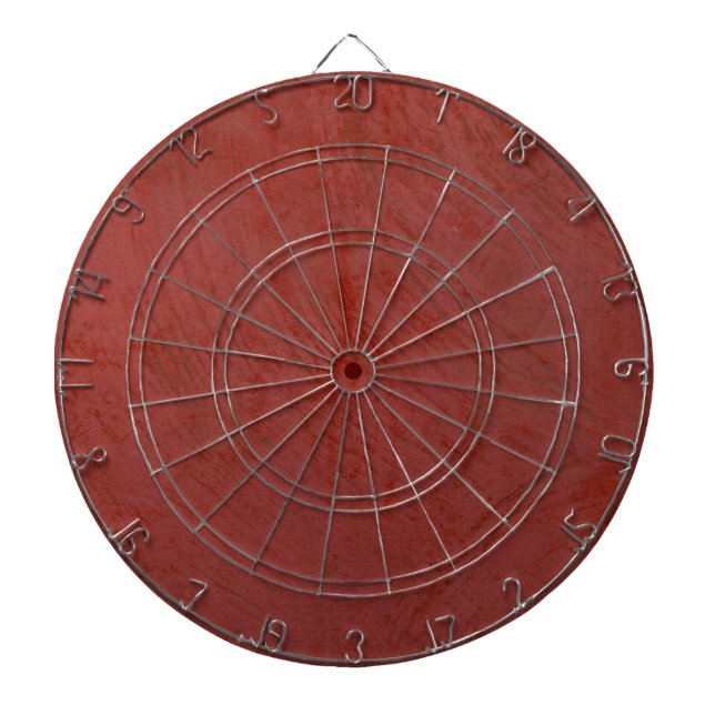 Tuscan Red Dartboard (Front)