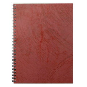 Tuscan Red Faux Finish Notebook