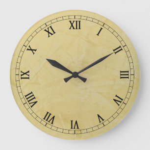 Tuscan Sun Faux Finish Large Clock
