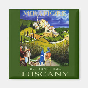 TUSCAN WINE MAGNET