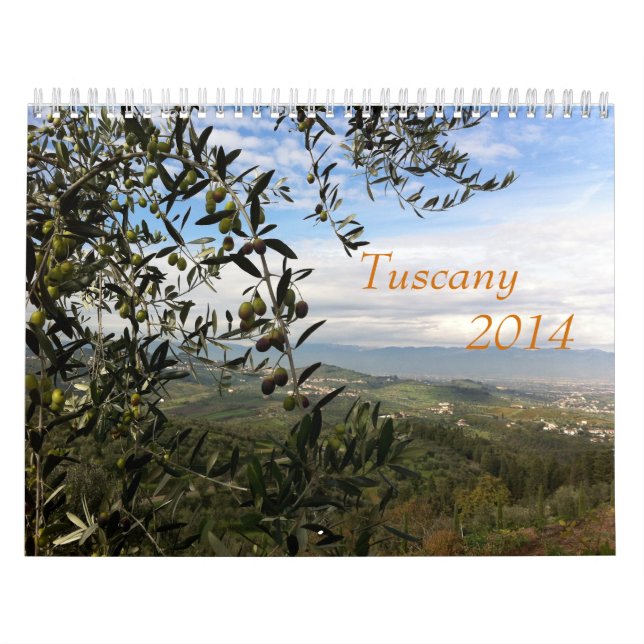 Tuscany 2014 Calendar (Cover)