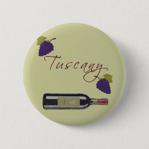 Tuscany 6 Cm Round Badge
