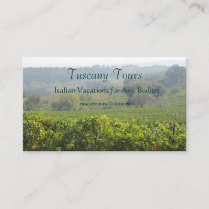Tuscany Business Card