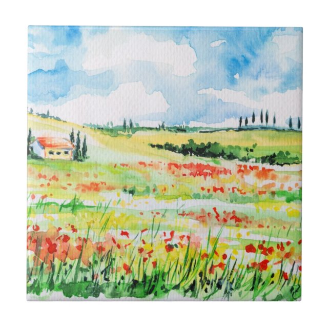 Tuscany Ceramic Tile (Front)