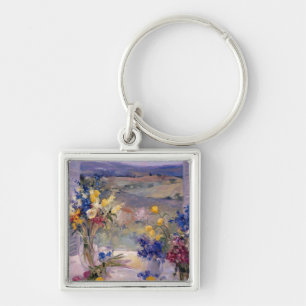 Tuscany Floral Key Ring