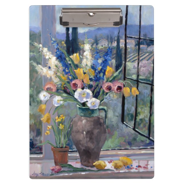 Tuscany Hillside II Clipboard (Front)