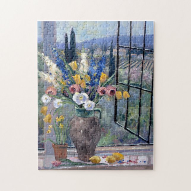 Tuscany Hillside II Jigsaw Puzzle (Vertical)