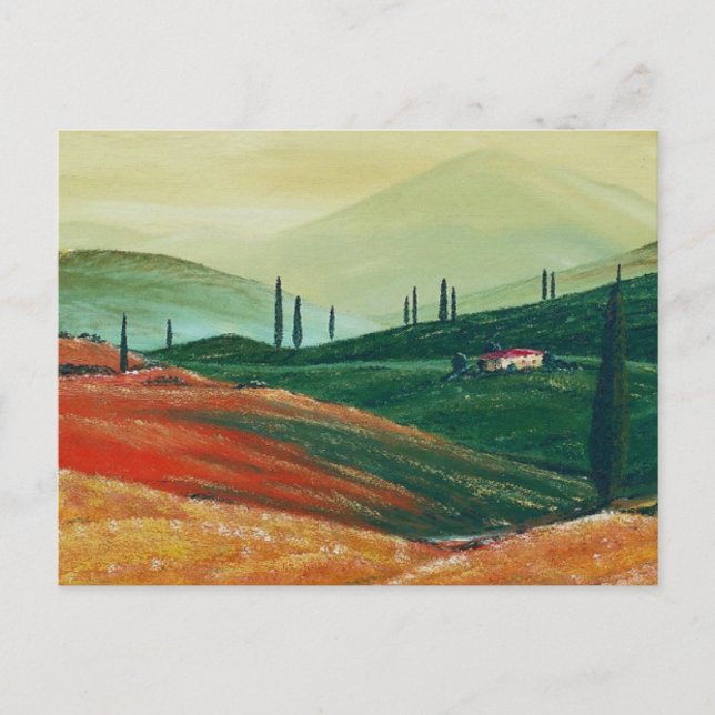 Tuscany Holiday Postcard (Front)