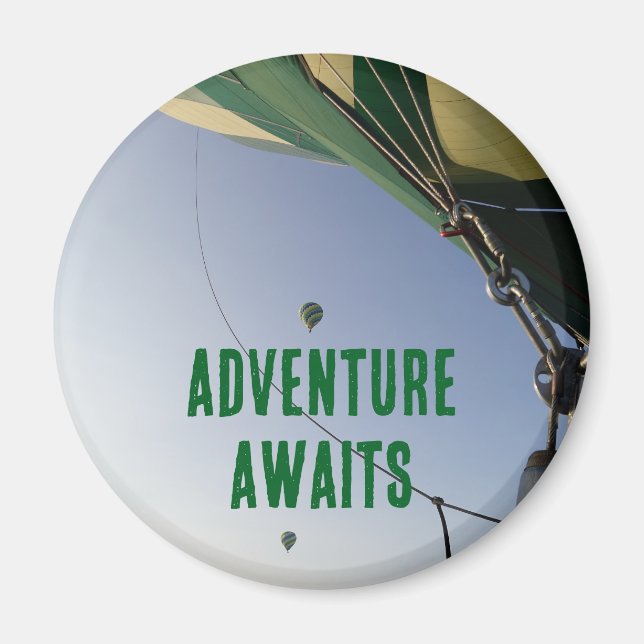 Tuscany Hot Air Balloon Adventure Magnet (Front)