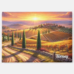 Tuscany Italian Villa Magnet