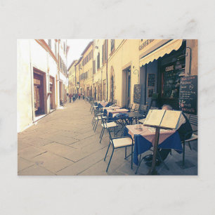 Tuscany. Italy. Cortona. Postcard
