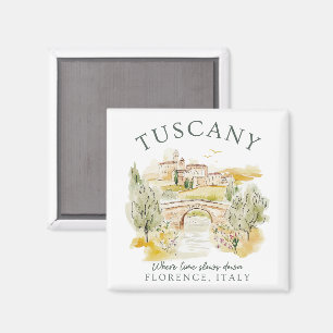 Tuscany Italy – Florence Travel Gift Magnet