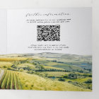 Tuscany Italy | Illustrated Wedding