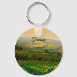 Tuscany Italy Key Ring
