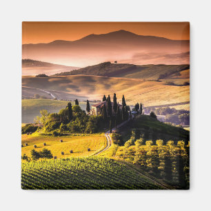 Tuscany, Italy landscape photograph Magnet