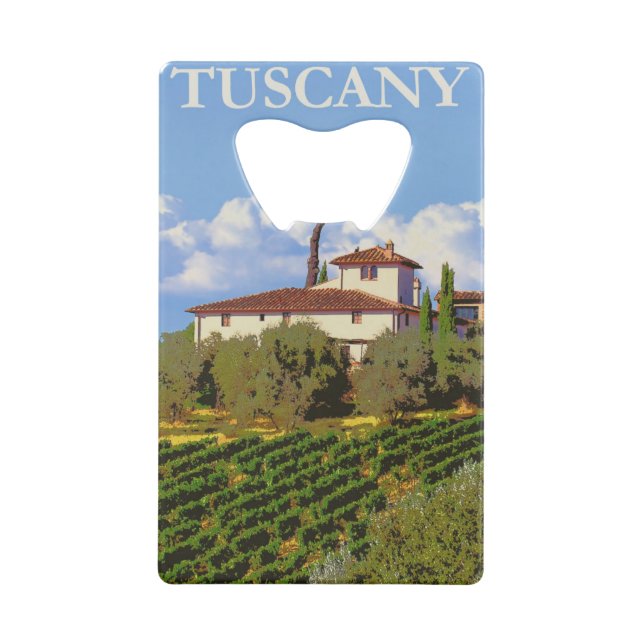 Tuscany Italy Poster (Back)