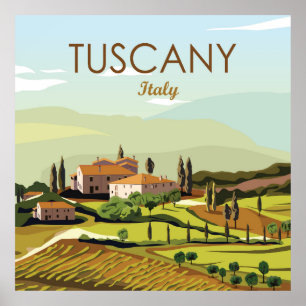 Tuscany Italy Poster