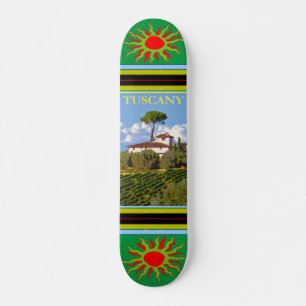 Tuscany Italy Poster Skateboard