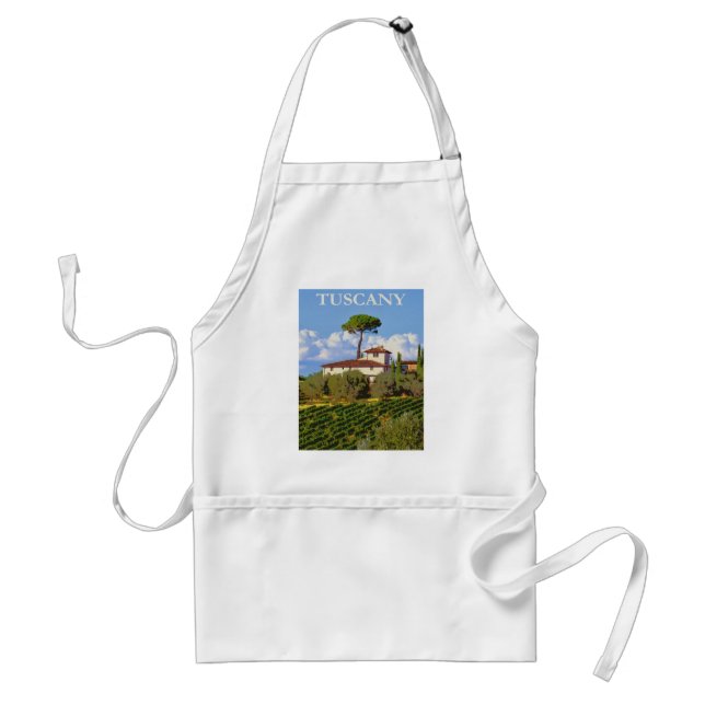 Tuscany Italy Poster Standard Apron (Front)