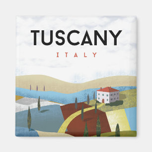 Tuscany italy travel Magnet