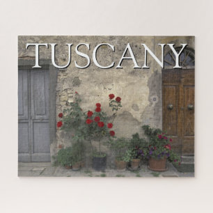 Tuscany, Italy   Tuscan Doorway Jigsaw Puzzle