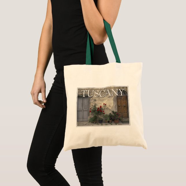 Tuscany, Italy | Tuscan Doorway Tote Bag (Front (Product))