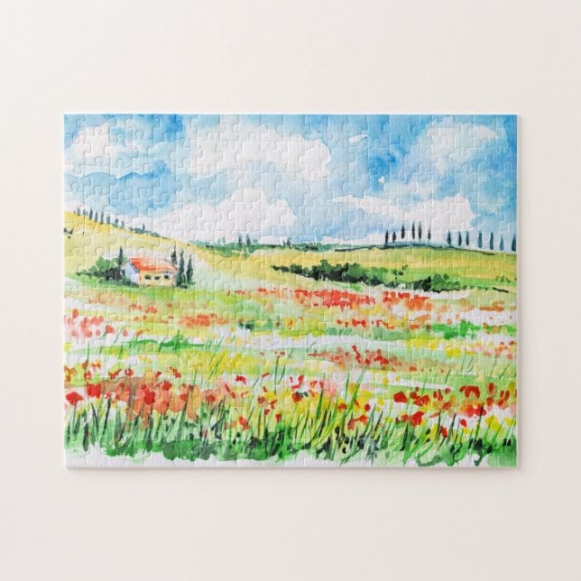 Tuscany Jigsaw Puzzle (Horizontal)