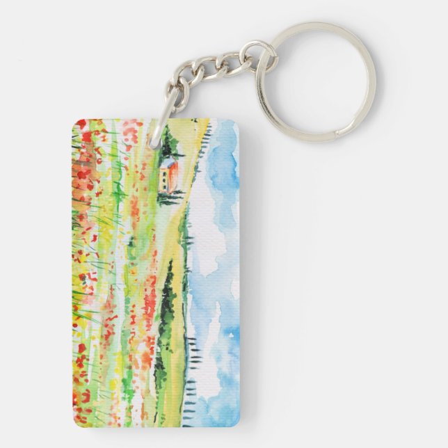 Tuscany Key Ring (Back)