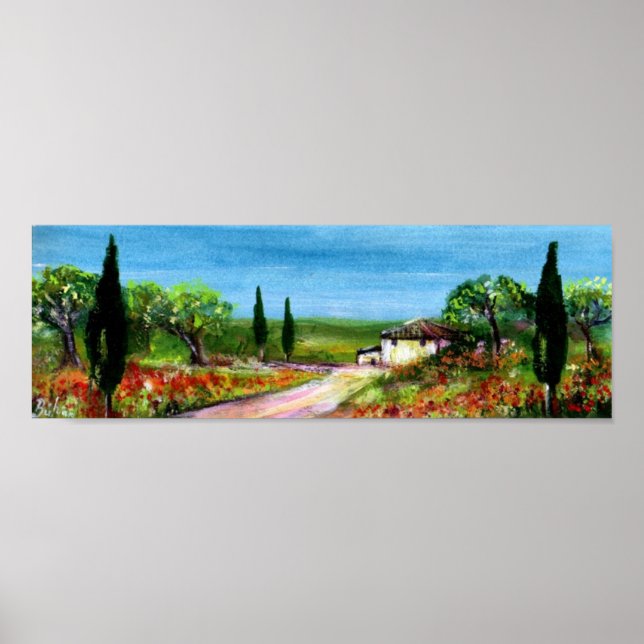 TUSCANY LANDSCAPE 4 POSTER (Front)