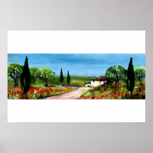 TUSCANY LANDSCAPE 4 POSTER (Front)