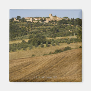 Tuscany landscape around of Monticchiello south Magnet