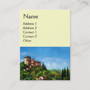 TUSCANY LANDSCAPE BUSINESS CARD